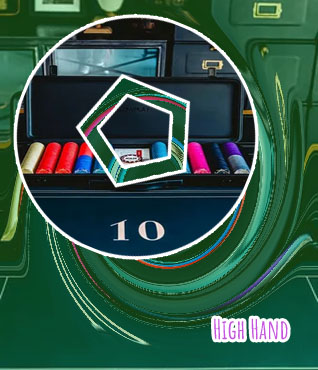 High end poker chips