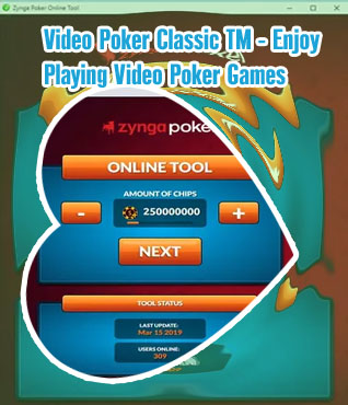 Zynga video poker